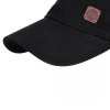 Buff Solid Black Czapka z daszkiem Bawełna, Poliester