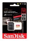 Karta pamięci SanDisk Extreme microSDHC 32GB 100/60 MB/s V30 A1 U3 4K (SDSQXAF-032G-GN6MA)