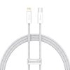 Kabel USB-C do Lightning Baseus Dynamic, 20W, 1m (biały)