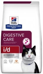 HILL'S Prescription Diet Digestive Care i/d Feline z kurczakiem - sucha karma dla kota - ochrona układu pokarmowego - 1,5 k