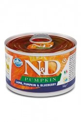 FARMINA N&D Dog Lamb, Pumpkin, Blueberry Adult Mini - mokra karma dla psa - 140g
