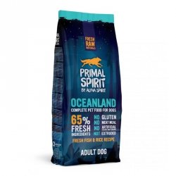 PRIMAL SPIRIT Sucha MIĘKKA karma OCEANLAND - ryba dla psów z alergią -12 kg