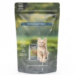 DIVINUS Cat Meat - sucha karma dla kota - 100 g
