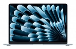 Apple MacBook Air 15,3Retina 500nit M4 chip with 10-core CPU + 10-core GPU 24GB SSD512 2xTB4 BLKB 1Y Sky Blue