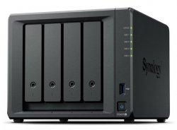 NAS Synology DS425+, Tower, 4x (3.5 SATA HDD/ 2.5 SATA SSD), 2 x M.2, Intel Celeron J4125, 2 GB DDR4 non-ECC (max.6G