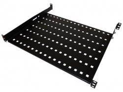 ALANTEC PÓŁKA STAŁA 19 1U GŁĘB. 350 MM CZARNA