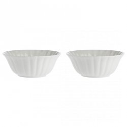 Zestaw 2 misek do sałatek Ducale - Biały, 23 cm