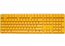 Ducky One 3 klawiatura Gaming USB QWERTY Angielski Żółty
