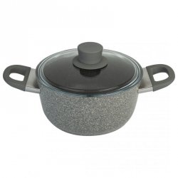 Garnek BALLARINI Murano z pokrywką granitowy 24 cm 75002-940-0