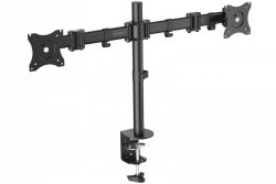 Stojak biurkowy do 2 monitorów DIGITUS DA-90349 (biurkowy; 17 - 27; max. 16 kg)
