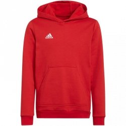 Bluza dla dzieci adidas Entrada 22 Hoody czerwona H57566 152cm