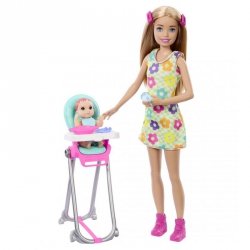 Lalka Barbie Skipper Babysitters Inc. HTK35
