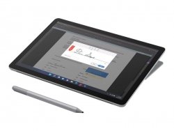 Tablet Microsoft Surface Go 4 Intel® N 128GB 26,7cm (10.5) 8GB Wi-Fi 6 (802.11ax) Windows 11 Pro Platyna