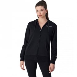 Bluza damska Champion Full Zip Hoodie czarna 117531 KK001 M