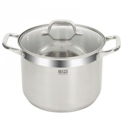 Resto Kitchenware Libra 8 l Okrągły Stal nierdzewna