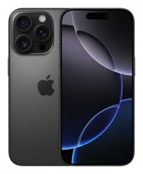 Apple iPhone 16 Pro 16 cm (6.3) Dual SIM iOS 18 5G USB Type-C 128 GB Czarny