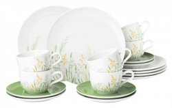 Serwis kawowy dla 6 osób SELTMANN MEADOW GRASSES GREEN
