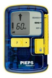 Detektor lawinowy Pieps Powder Beacon BT Niebieski- Żółty