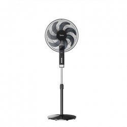 Wentylator stojący Midea MFS402M0BPK | Czarny | Średnica 40 cm | Liczba prędkości 3 | Oscylacja | 50 W