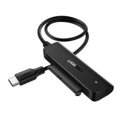 Adapter UGREEN 	AV144 USB-C 3.0 do dysku SATA 2.5, 50cm (czarny)