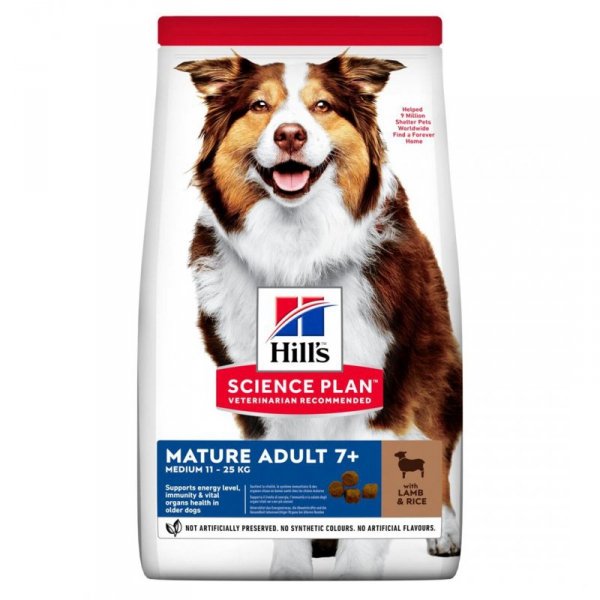 HILL&#039;S Science plan canine mature adult lamb and rice dog 2,5Kg