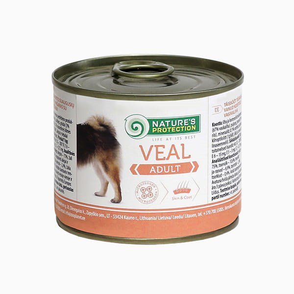 Nature&#039;s Protection Dog Adult Light Indyk&Jagnięcina 200g dog food