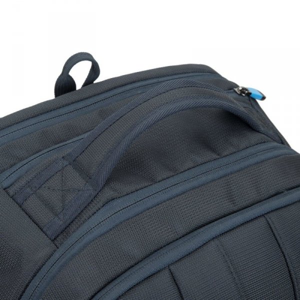 RIVACASE PLECAK NA LAPTOP DLA GRACZY 17,3&quot; BORNEO, GRANATOWY, GAMING, Z MATERIAŁU WODOODPORNEGO