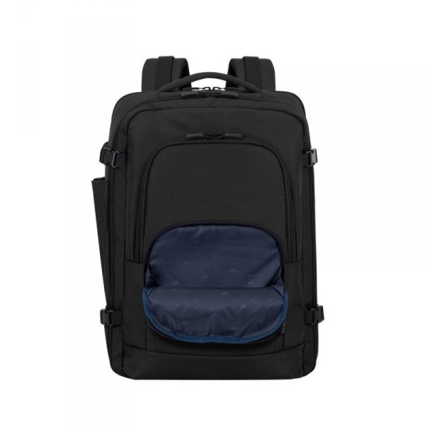 RIVACASE PLECAK PODRÓŻNY NA LAPTOP 17,3&quot; TEGEL, CZARNY, 23L, MATERIAŁ WODOODPORNY, KIESZENIE NA UBRANIA, TABLET, SMARTFON