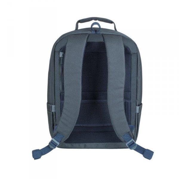 RIVACASE PLECAK NA LAPTOP 17,3&quot; TEGEL, MORSKI, 23L, MATERIAŁ WODOODPORNY, KIESZENIE NA TABLET 10,1&quot;, SMARTFON, DOKUM.,