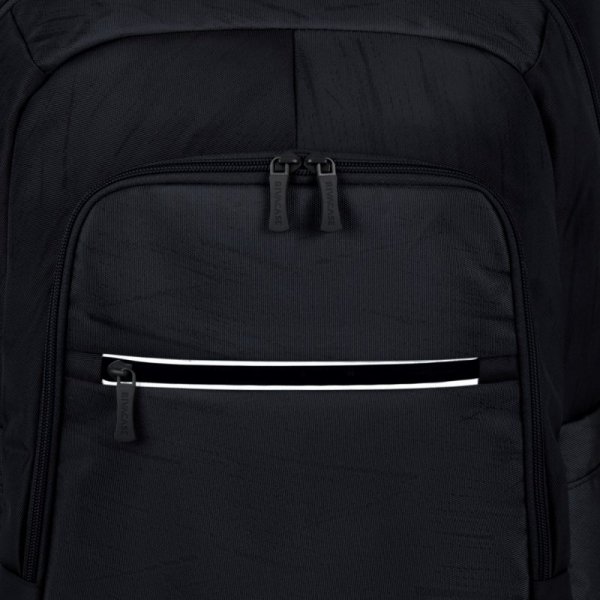 RIVACASE PLECAK NA LAPTOP 17,3&quot; ALPENDORF ECO, SZARY, MATERIAŁ WODOODPORNY, EKO RPET, KIESZENIE NA SMARTFON, DOKUM., AKCES.