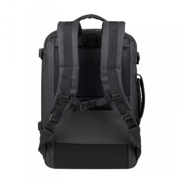 RIVACASE PLECAK NA LAPTOP 17,3&quot; TEGEL ECO, CZARNY, MATERIAŁ WODOODPORNY, EKO RPET, KIESZENIE NA SMARTFON, DOKUMENTY,AKCESOR