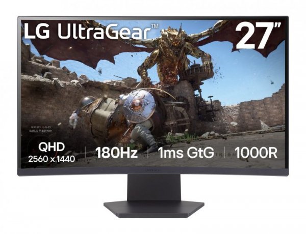 MONITOR LG LED 31,5&quot; 32GS60QC-B 180Hz