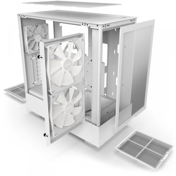 NZXT OBUDOWA H5 FLOW RGB MIDI TOWER BIAŁA CC-H51FW-R1