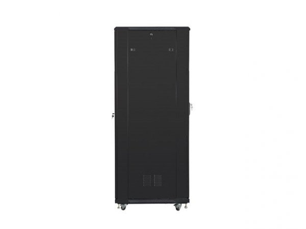 Szafa jednosekcyjna, zamykana na zamek Lanberg FF01-8842-12B (42U; 19&#039;&#039;; 2050mm / 800mm / 800 mm; stojąca; Pełne, Szkl