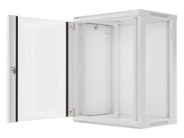 Szafa Rack Lanberg  WF01-6415-10S (770mm / 600mm / 450 mm; wisząca; szary)