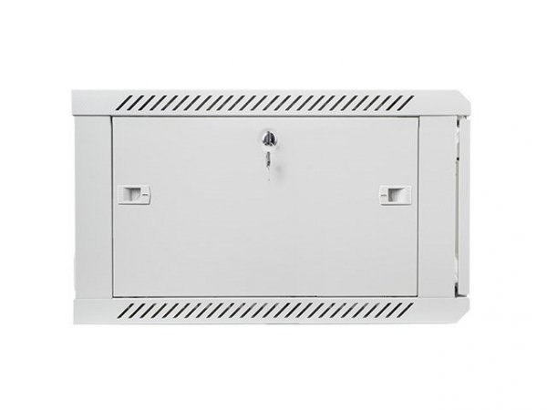 Szafa jednosekcyjna Lanberg WF01-6606-10S (6U; 368mm / 600mm / 600 mm; wisząca; Szklane; 19&#039;&#039;; kolor szary)