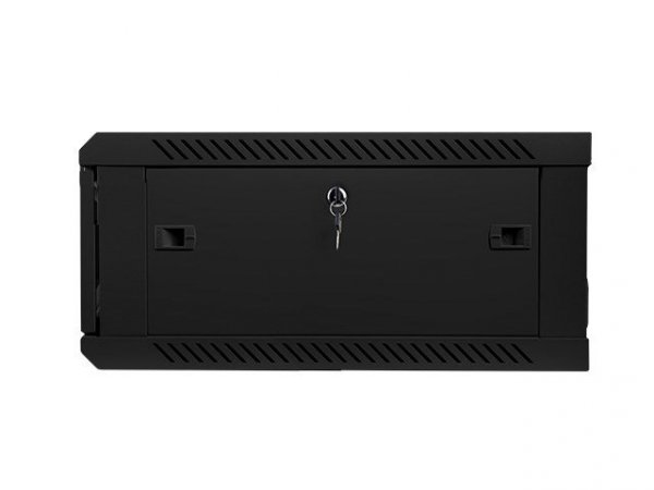 Szafa jednosekcyjna Lanberg WF01-6604-10B (4U; 280mm / 600mm / 600 mm; wisząca; Szklane; 19&#039;&#039;; kolor czarny)