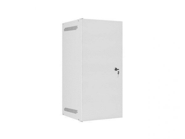 LANBERG SZAFA WISZĄCA RACK 10&quot; 12U 280X310 SZARA, DRZWI METALOWE (FLAT PACK) WF10-2312-00S