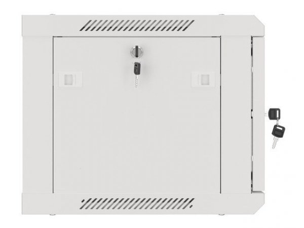 LANBERG SZAFA WISZĄCA RACK 19&quot; 6U 600X450 DRZWI METALOWE SZARA (FLAT PACK) WF01-6406-00S