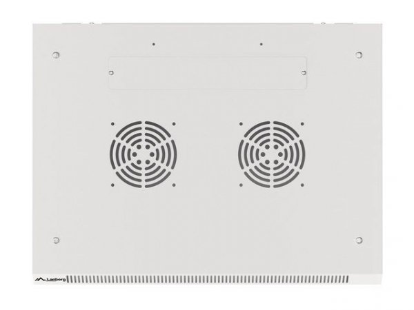 LANBERG SZAFA WISZĄCA RACK 19&quot; 9U 600X450 DRZWI METALOWE SZARA (FLAT PACK) WF01-6409-00S