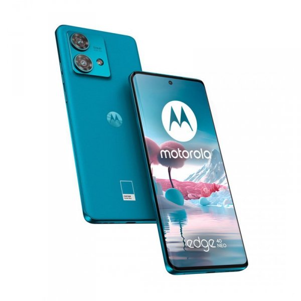 Smartfon Motorola Edge 40 Neo 12/256GB 6,55&quot; OLED 1080x2400 5000mAh Dual SIM 5G Caneel Bay