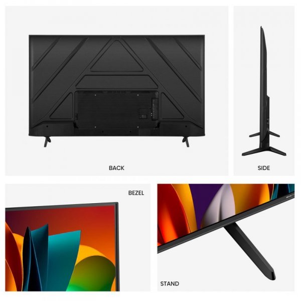 Telewizor Hisense 43A6N LED 43&quot; 4K Ultra HD VIDAA Dolby Vision DVB-T2 Czarny