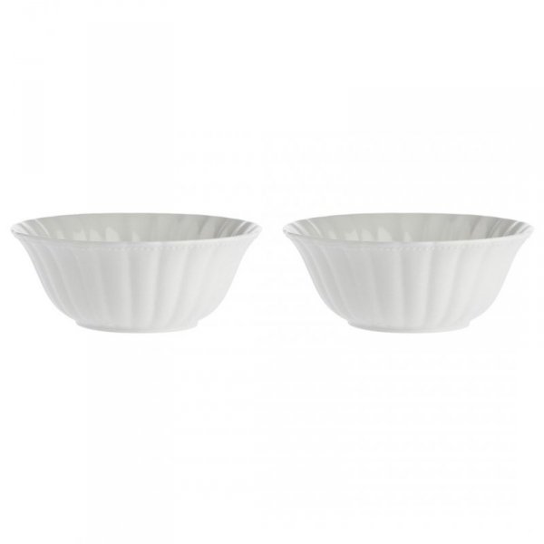 Zestaw 2 misek do sałatek Ducale - Biały, 23 cm