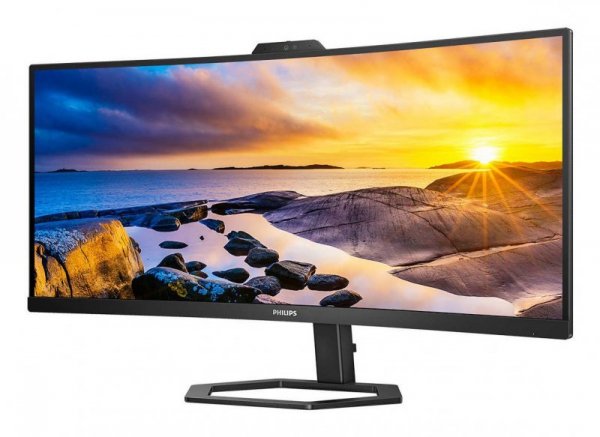 Philips | 34E1C5600HE/00 | 34 &quot; | VA | 3440 x 1440 pikseli | 21:9 | 4 ms | 300 cd/m2 | Czarny | Ilość portów HDMI 1 | 100 H