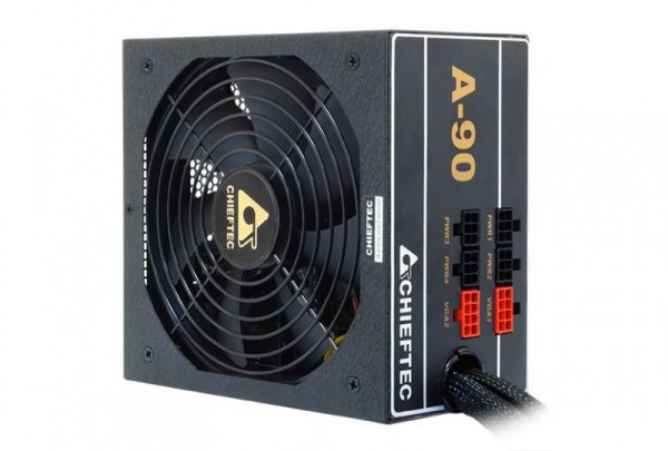 Chieftec GDP-750C moduł zasilaczy 750 W 20+4 pin ATX PS/2 Czarny