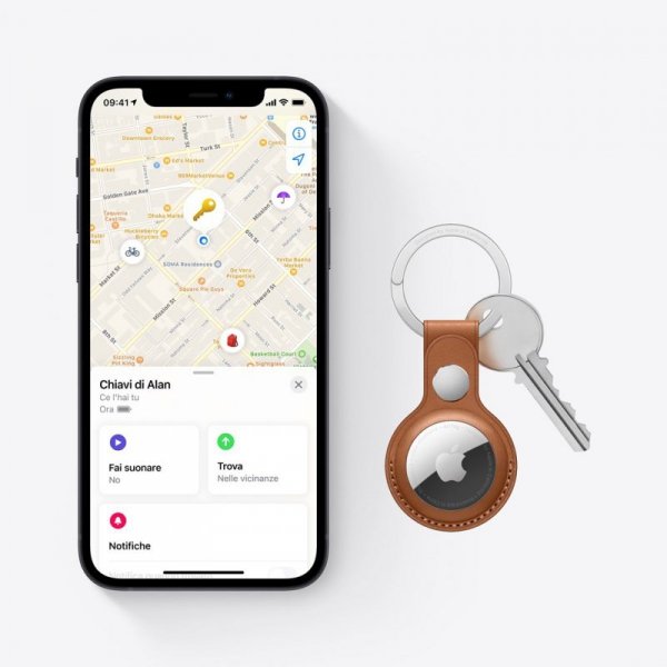 Apple AirTag (Srebrny-Biały) 1szt.