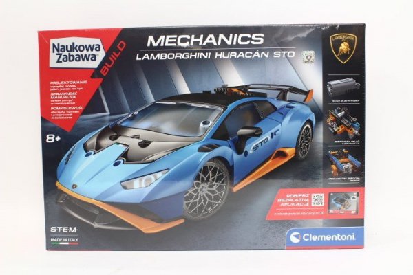 Clementoni Naukowa zabawa Laboratorium mechaniki Lamborghini Huracan STO 50752