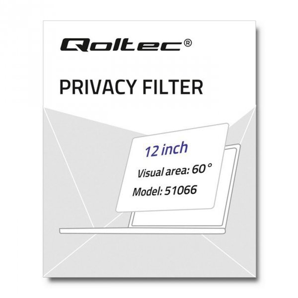 Qoltec 51066 filtr do ekranu 30,5 cm (12&quot;)