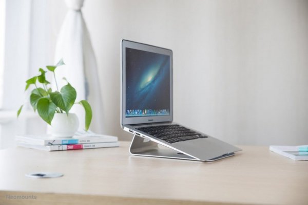 Neomounts NSLS025 stojak na laptop Podstawka na notebooka Srebrny 43,2 cm (17&quot;)
