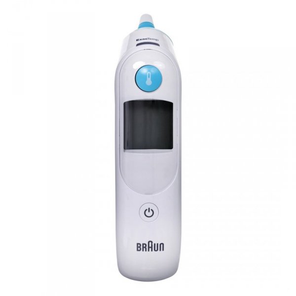 Braun ThermoScan 6 Termometr kontaktowy Biały Ucho Przyciski